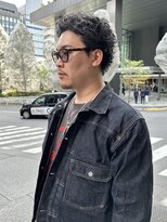 ランプ 代官山(the lamp)&nbsp;ツーブロックメンズショートレイヤーメンズアップバング刈り上げ