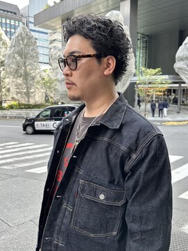 ランプ 代官山(the lamp) ツーブロックメンズショートレイヤーメンズアップバング刈り上げ