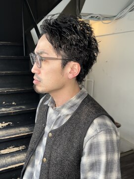 ボウ(BOW) 【BOW style】ピンパーマ　ショート