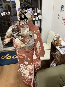 フープ(hoop) 祝！成人式！