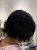ゆるふわボブパーマ
