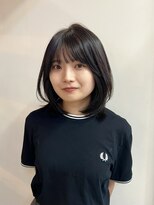 ヘアーアートシフォン 川口東口店(hair art chiffon)&nbsp;ダークアッシュ/着物ヘア/似合わせカット