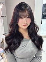 ラルガ 黒崎(Raruga)&nbsp;ダークパープル/レイヤーカット/セミロングレイヤー