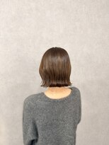 フランチェスカドットボブ(francesca.bob)&nbsp;切りっぱなしボブ×ショコラブラウン