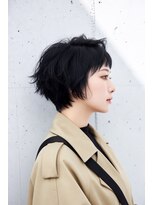 コートフィールエー(CO_T feel.a)&nbsp;朝1分で決まる抜け感ショート＊黒髪×シースルーオン眉