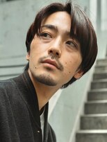 Men's hair Garage by green 表参道/原宿【メンズヘアガレージ】&nbsp;【SHUN】大人のセンターパート