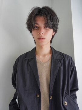 ガレージ バイ グリーン 表参道 原宿(Garage by green) 【YUYA】ルーズシャドウセンターパート