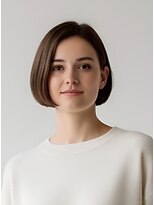 アボヘアー(Abo hair)&nbsp;大人ショート似合わせカット顔周りニュアンスカラー