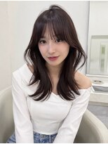 アイトーキョーエス 渋谷(AI TOKYO S)&nbsp;レイヤーカット/チョコブラウン/ニュアンス/渋谷/髪質改善