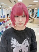 ケンジ 平塚ラスカ店(KENJE)&nbsp;ピンクカラー/暖色カラー/ブリーチカラー/ハイトーン