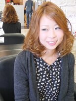 ヘア ヴィーヴル 田宮店(Hair BIVRE) 大人可愛いミックスカールボブ