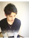 アップバング×黒髪ショート☆