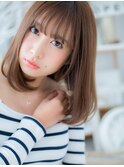 *mod's越谷*大人かわいい、ツヤ感小顔ワンカールc