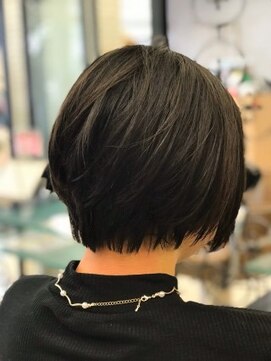 グランシュ 青葉台店(GranCieux) 簡単スタイリング☆ショートボブ
