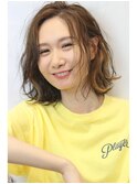 インナーカラー×セミウェット