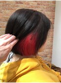 インナーカラー×ピンク