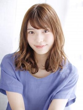 ヘアメイク ナル(hair make nalu) ゆるミックスナチュラルカールスタイル