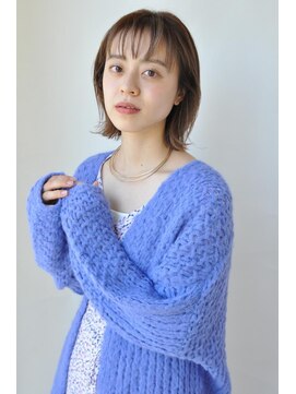 トリッカ 代官山(tricca) 外ハネ×まろやかベージュ