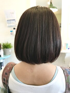 ヒッピーヘアー(Hippie Hair) ボブ　ラベンダーカラー