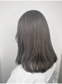 ストレートミルフィーユカラー寒色系透明感美肌
