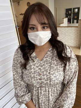 フリーダムリアン 山口ゆめタウン前店(freedom lien) 顔周りカットとロングスタイル