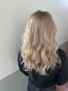 スキル 水戸(SKILL) ホワイトブロンド☆ハイトーンカラー