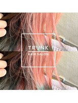 トランク(TRUNK)&nbsp;【インナーカラー×桜餅カラー】