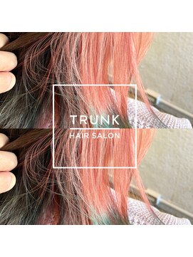 トランク(TRUNK) 【インナーカラー×桜餅カラー】