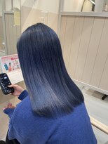 シダ(sida SAIIN)&nbsp;艶髪透明感10代20代ブルーカラー