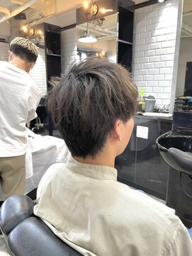 ボルド(MEN'S HAIR SALON BORDO) 刈り上げ無しツーブロナチュラルマッシュ