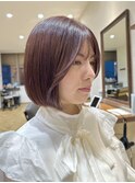 10代20代30代ショートボブ丸みショートマッシュショート似合わせ