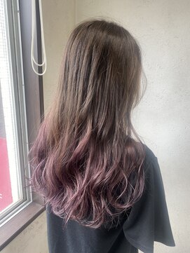 アジールヘア 東上野店(agir hair) 20代30代大人可愛いダブルカラーブリーチハイトーン【上野】