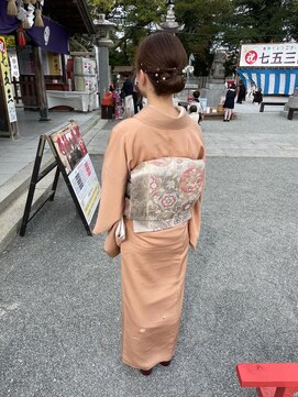 シュシュ (chouchou) タイトシニヨン