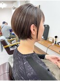 【白髪染め可】ボブショート ビフォアー＆アフター