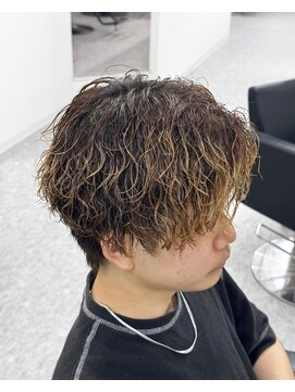 ブライト(BRIGHT) ［BRIGHT］センターパート×ツイスパ［静岡/メンズ/静岡駅］