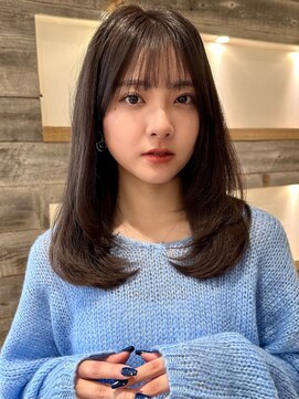 アイヴィ 表参道(IVY) フェイスレイヤーワンカールレイヤー【肥田亜沙美】