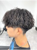 guest snap ショートセンターパート×ツイストスパイラル