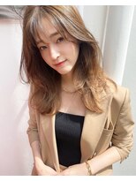 韓国hairくびれレイヤーロング