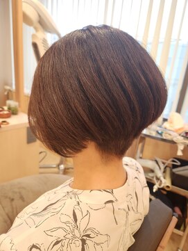 バンズ 名古屋金山(ban’s) ◇大人刈り上げショートボブ◇