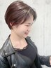 うえむら指名。ショートヘアなら【骨格補正カット+カラー】期間限定の11000円