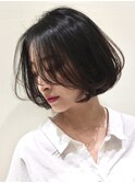 韓国ボブ /タンバルモリ /内巻きボブ /大人ボブ /イメチェン