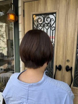 チョコレート(chocolate) 髪質改善大人可愛い20代30代40代50代ショートボブ