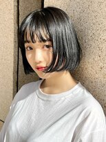 ソト 銀座(soto.)&nbsp;ハイライトカラー/くびれヘア/レイヤーパーマ/ミニボブ[銀座]