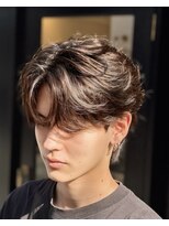 バース バイ ハピネス(BIRTH by happiness)&nbsp;センターパートニュアンスパーマ毛流れセンターパート