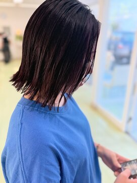 ピカソ こあら店 切りっぱなしボブ