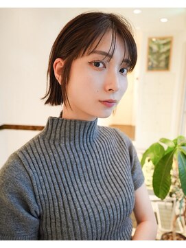 ビファインクーアヴェダ(Be fine coo AVEDA) 大人の似合わせシンプルボブスタイル