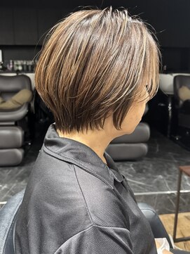 ハピネス クローバー 八木店(Happiness CLOVER) くびれショート　ベージュカラー　大和八木　30代40代50代60代