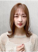 前髪 外ハネボブ フェイスフレーミング グランマッシュ"