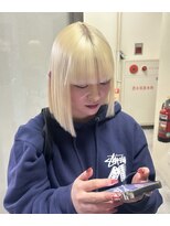 メゾン(Maison)&nbsp;抜きっぱなしホワイトブロンド