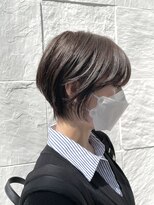 アヴァンス 難波店(AVANCE.)&nbsp;骨格補正もできる！ひし形シルエットのショートスタイル